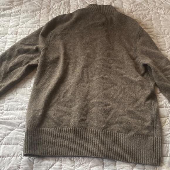 Hudson North Lambswool Blend Full zip sweater men’s size Large - Picture 4 of 6